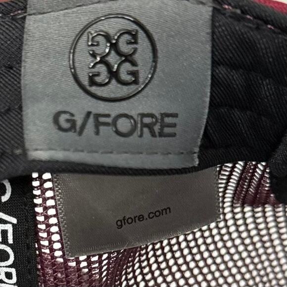 G Fore Snapback Hat Los Angeles California Maroon Pink - Picture 8 of 10